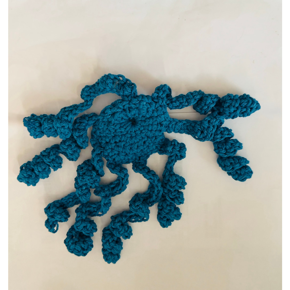 Crochet Octopus Toy – Handmade & Whimsical - Picture 4 of 7